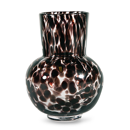 Zzing vase 'debby' brown h21 d15.5 cm