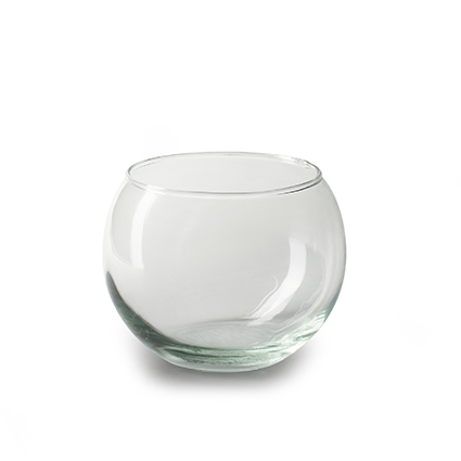 Round vase  'Doc' h9,5 d11 cm