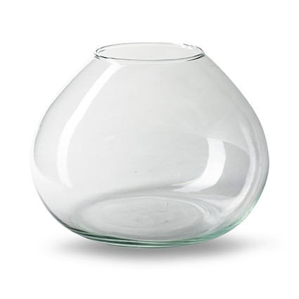 Round vase 'dallas' h20 d25 cm