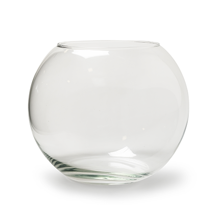 Round vase 'rondo' h25 d29 cm