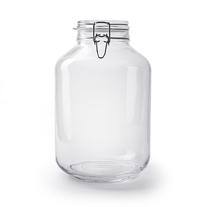 Storage jar 'veck' 5 litres h28 d16 cm
