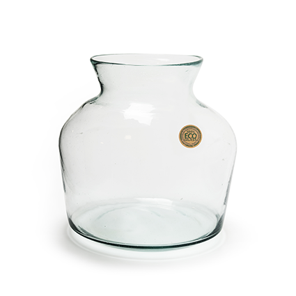Eco vase 'terrarium' h25 d24 cm
