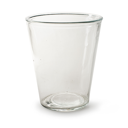 Conical vase 'mikey' h19 d16.5 cm