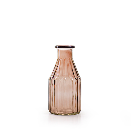 Bottlevase 'shoot' S pink h15 d7.5 cm