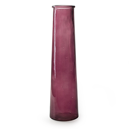 Bottlevase 'roseanne' purple h35 d9 cm