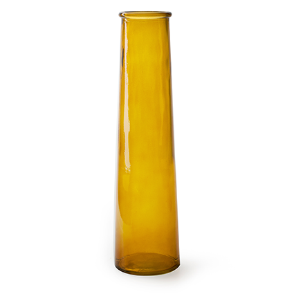 Bottlevase 'roseanne' yellow h35 d9 cm