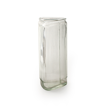 Vase 'vicky' clear h20 d10.5 cm