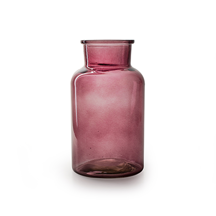 Bottlevase 'apotheker' purple h26 d14 cm