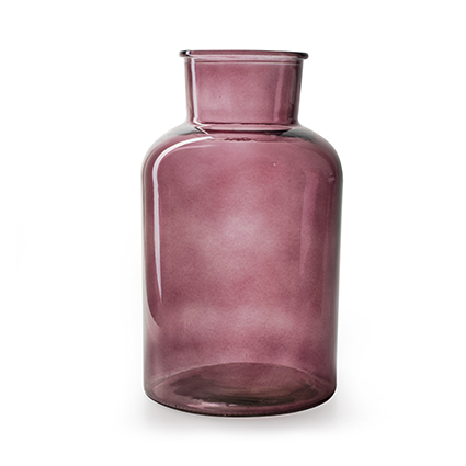 Bottlevase 'apotheker' purple h30 d18 cm