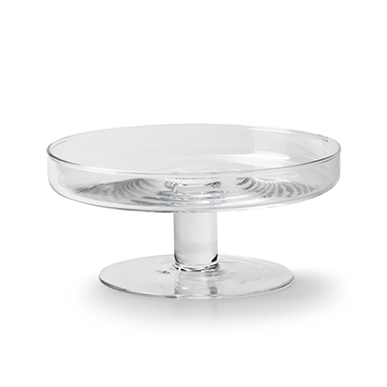 Cake plate 'ray' h9 d19.5 cm