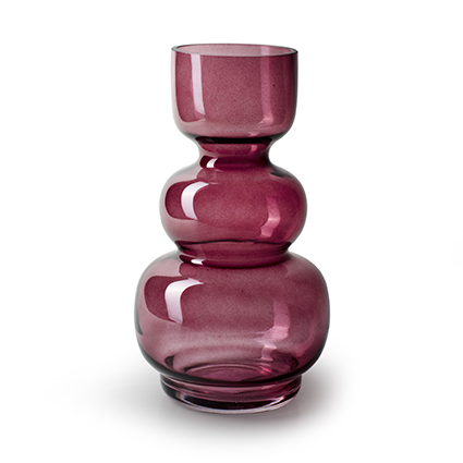 Vase 'becky' pink h25 d14 cm