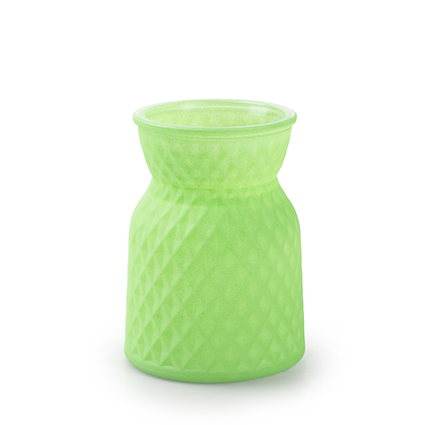 Vase 'posh' mint green h13.5 d10 cm