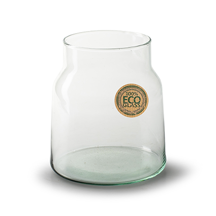 Eco vase 'atlas' h12 d11 cm