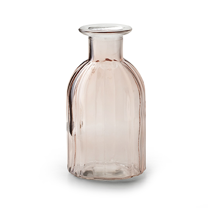 Bottlevase 'norinne' old pink h14 d7.5 cm