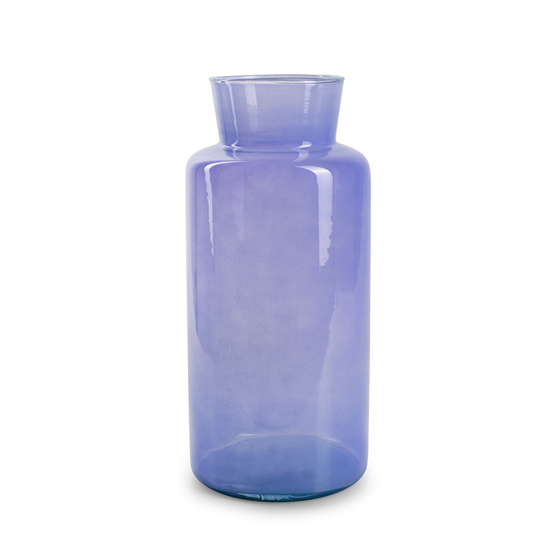 Vase 'faro' purple h33 d14,5 cm