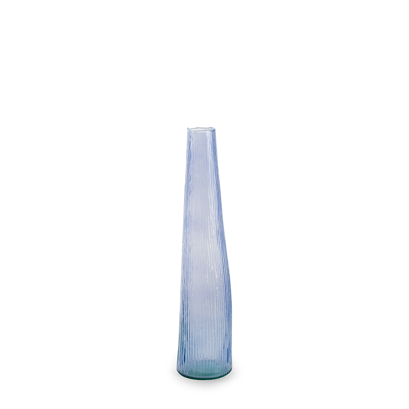 Vase 'corfu' purple h40 cm