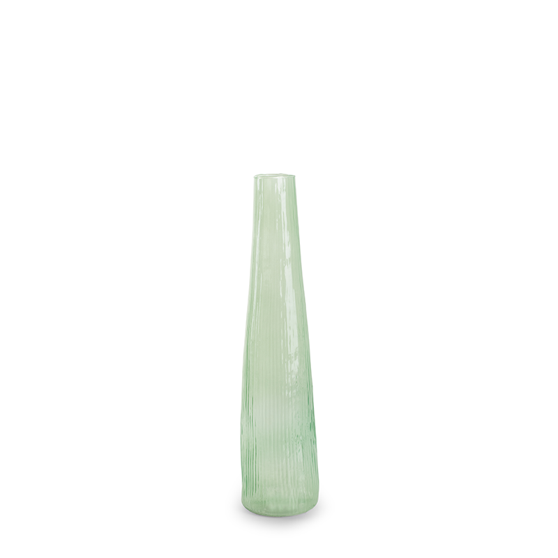 Vase 'corfu' green h40 cm
