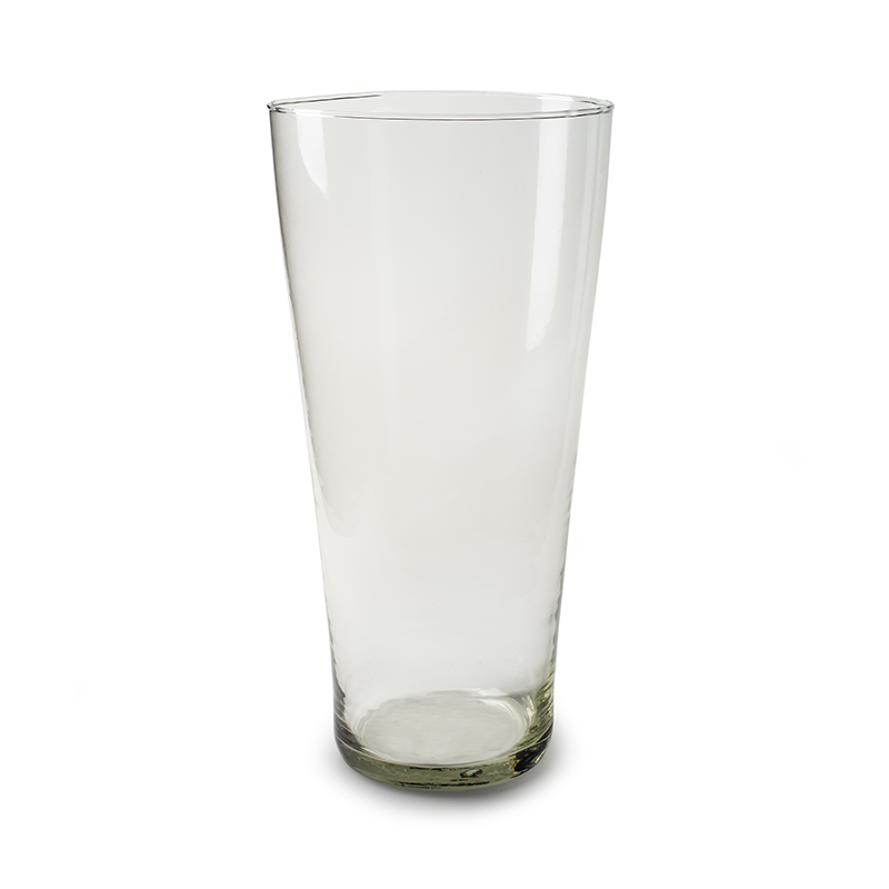 Conical vase 'kick' h30 d16 cm