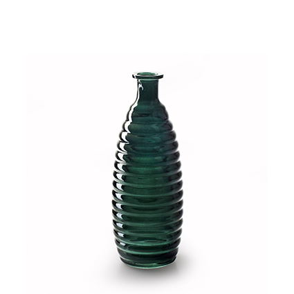 Bottlevase 'lina' green h15 d6.5 cm