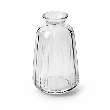 Small vase 'jolie' clear h11 d6.5 cm
