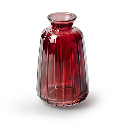 Small vase 'jolie' red h11 d6.5 cm