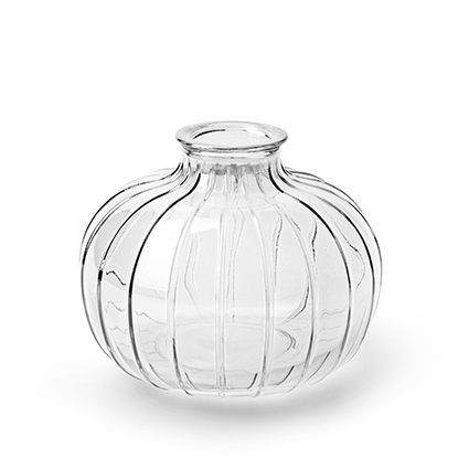 Small vase 'nela' clear h9 d10.5 cm