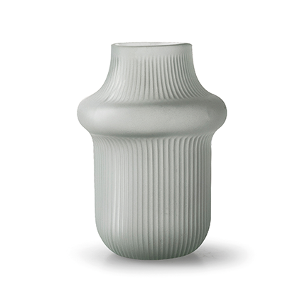 Vase 'philou' matt h15 d11.5 cm