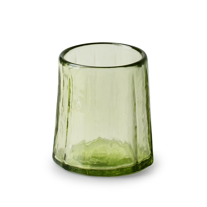 Vaas 'lorena' groen h8 d7,5 cm