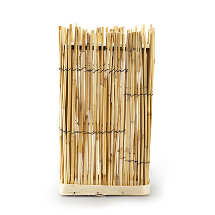 Bamboo frame with 2 tubes 25 cm