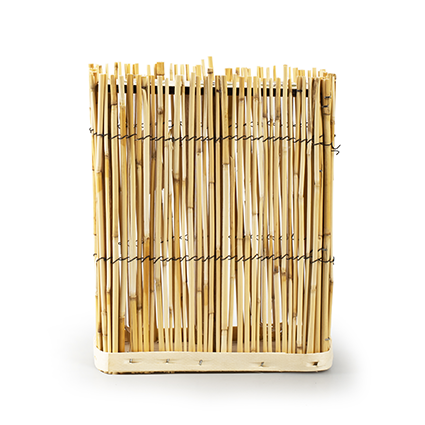 Bamboo frame with 3 tubes 25 cm