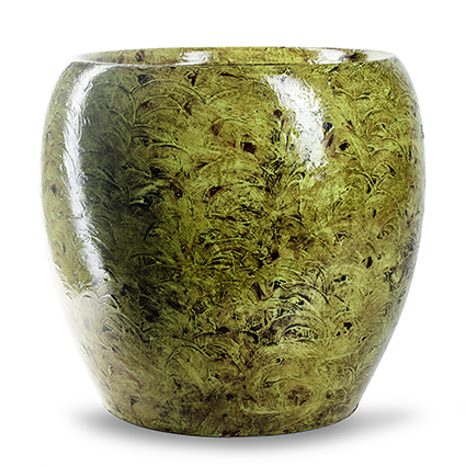 Pot 'fantasy' groen h32 d35 cm