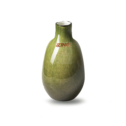 Zzing vase 'janny' moss green h14 d8 cm