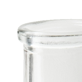 Fles 'simplex' h13 d7 cm