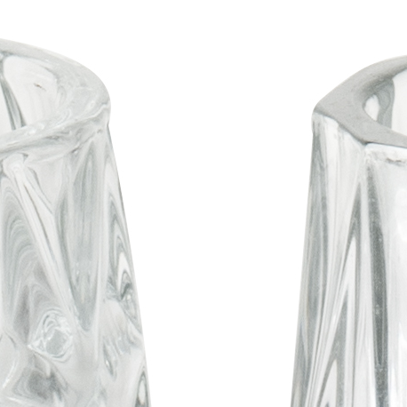 Theelichthouder 2 ass. 'sary' h10,5 d9 cm